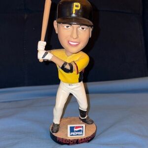 Pepsi Yellow Black Baseball Player Bobblehead